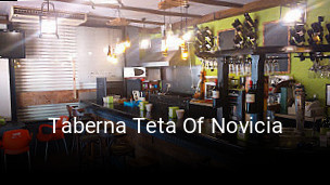 Taberna Teta Of Novicia reservar mesa