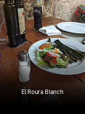 Reserve ahora una mesa en El Roura Blanch
