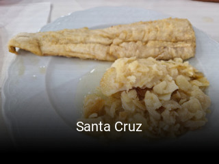Santa Cruz reserva de mesa
