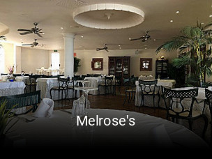 Melrose's reservar mesa