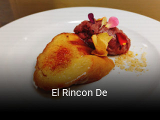Reserve ahora una mesa en El Rincon De