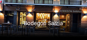 Bodegon Sarria reservar en línea