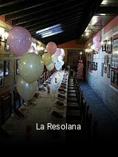 Reserve ahora una mesa en La Resolana