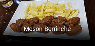 Meson Berrinche reservar mesa