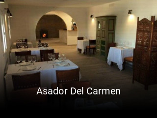 Reserve ahora una mesa en Asador Del Carmen