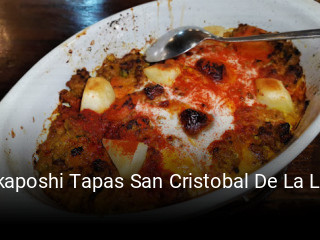 Reserve ahora una mesa en Rakaposhi Tapas San Cristobal De La Laguna