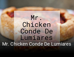 Reserve ahora una mesa en Mr. Chicken Conde De Lumiares