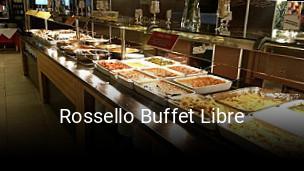 Reserve ahora una mesa en Rossello Buffet Libre