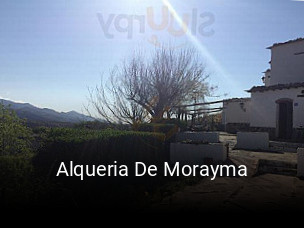 Alqueria De Morayma reserva de mesa