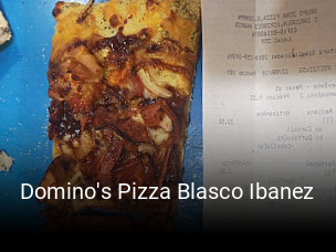 Reserve ahora una mesa en Domino's Pizza Blasco Ibanez