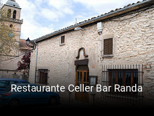 Restaurante Celler Bar Randa reserva