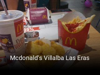 Reserve ahora una mesa en Mcdonald's Villalba Las Eras