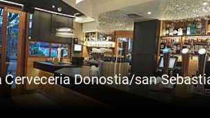 Reserve ahora una mesa en La Cerveceria Donostia/san Sebastian