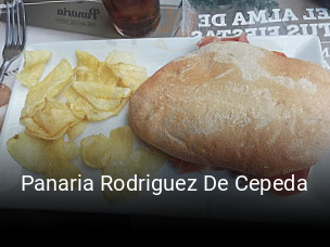 Panaria Rodriguez De Cepeda reservar mesa
