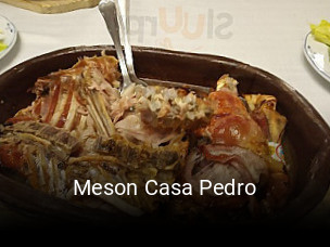 Meson Casa Pedro reservar mesa