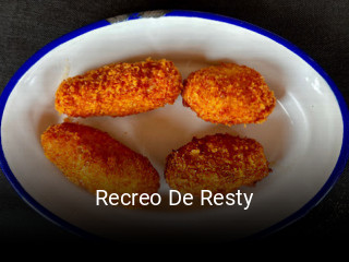 Recreo De Resty reservar mesa