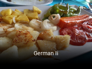 German Ii reservar mesa
