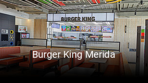 Reserve ahora una mesa en Burger King Merida