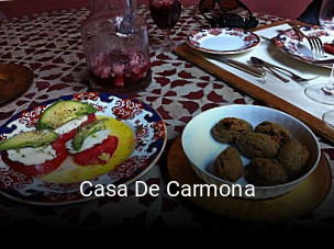 Casa De Carmona reserva de mesa