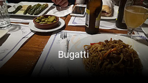 Bugatti reserva de mesa