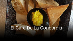 Reserve ahora una mesa en El Cafe De La Concordia
