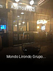 Reserve ahora una mesa en Mondo Lirondo Grupo Gastronomico S.l.