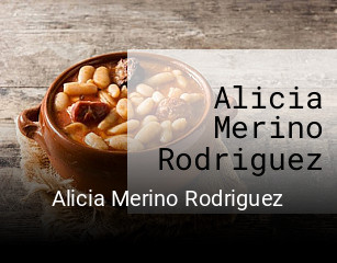 Alicia Merino Rodriguez reservar mesa