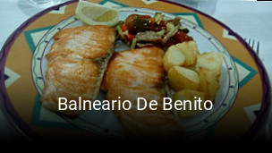 Reserve ahora una mesa en Balneario De Benito