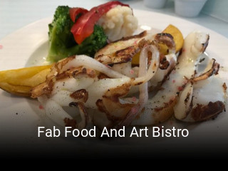 Reserve ahora una mesa en Fab Food And Art Bistro