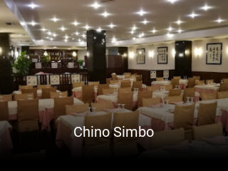 Chino Simbo reservar mesa