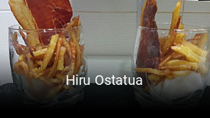 Hiru Ostatua reserva de mesa