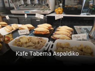 Reserve ahora una mesa en Kafe Taberna Aspaldiko