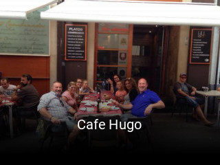 Reserve ahora una mesa en Cafe Hugo
