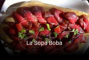 Reserve ahora una mesa en La Sopa Boba