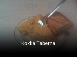 Koxka Taberna reserva de mesa
