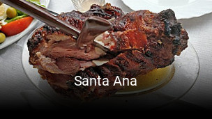 Santa Ana reserva de mesa
