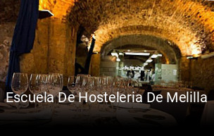 Escuela De Hosteleria De Melilla reservar mesa