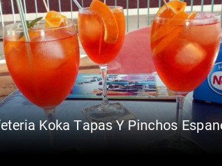 Reserve ahora una mesa en Cafeteria Koka Tapas Y Pinchos Espanoles