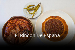 Reserve ahora una mesa en El Rincon De Espana