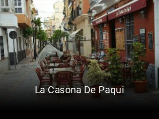 Reserve ahora una mesa en La Casona De Paqui