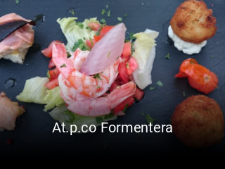 Reserve ahora una mesa en At.p.co Formentera