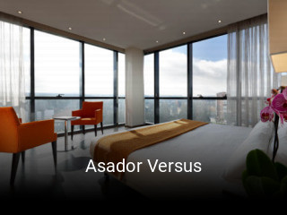 Asador Versus reserva de mesa