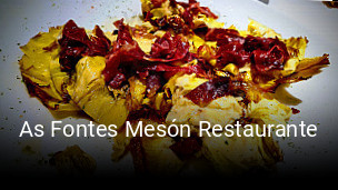 As Fontes Mesón Restaurante reserva