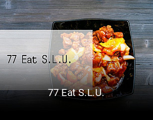 77 Eat S.L.U. reservar mesa
