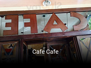 Cafe Cafe reservar en línea