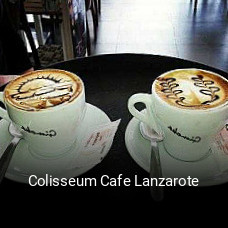 Colisseum Cafe Lanzarote reservar mesa