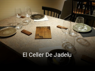 Reserve ahora una mesa en El Celler De Jadelu