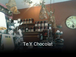 Te Y Chocolat reserva de mesa