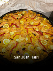 San Juan Harri reserva de mesa