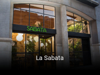 Reserve ahora una mesa en La Sabata